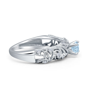 Beaded Filigree Ring